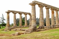 METAPONTO E LE TAVOLE PALATINE - Metaponto, antica colonia greca, custodisce un grande museo all'aperto. Il Parco Archeologico e le Tavole Palatine sono le principali attrattive. Nell'anno 280 a.C. tra le truppe della Repubblica romana, guidate dal console Publio Valerio Levino e quelle della coalizione greca che univa Epiro, Taranto, Thurii, Metaponto ed Eraclea, sotto il comando del re Pirro d'Epiro, si svolse la battaglia di Eraclea (o di Heraclea). Teatro dello scontro fu il territorio dominato dalla città di Eraclea, presso l'odierna Policoro. Pirro si accampò nella pianura tra Pandosia ed Eraclea, di fronte al fiume Siris (l'attuale Sinni).